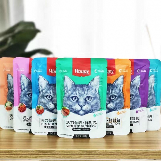 Pate Wanpy Dành Cho Mèo Kén Ăn - 80G [Đủ 7 vị] 
